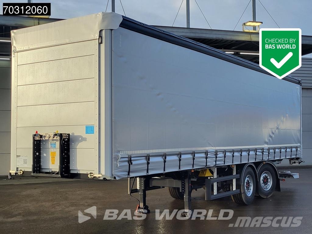 SYSTEM TRAILERS LPRS18 NEW Tailgate Steeringaxle H Curtainsiderauflieger