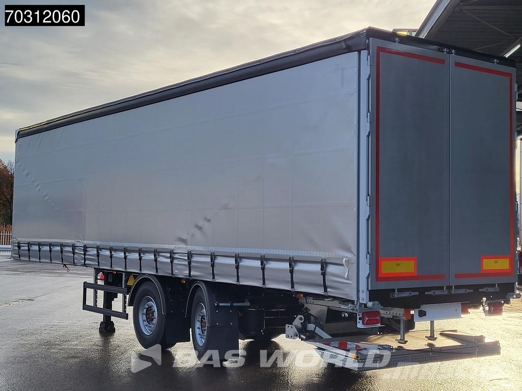 SYSTEM TRAILERS LPRS18 NEW Tailgate Steeringaxle H Curtainsiderauflieger