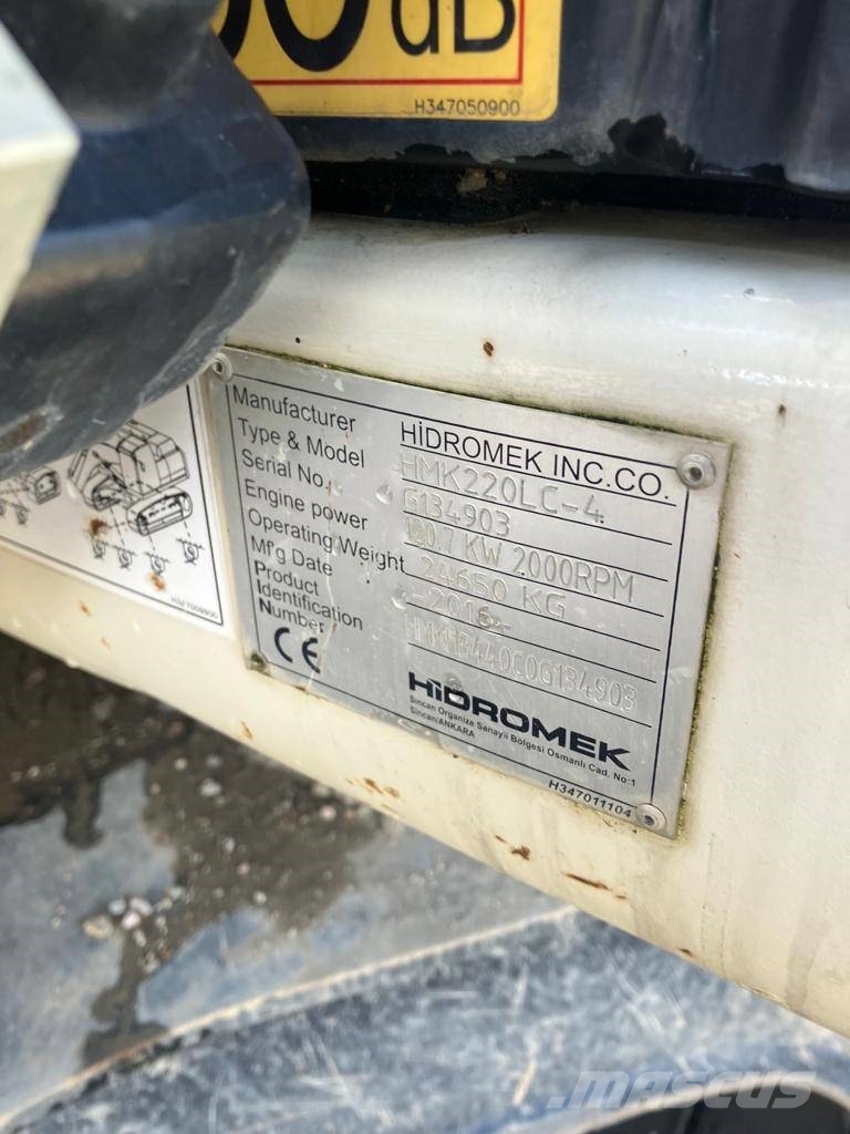 Hidromek HMK 220 LC Bageri guseničari
