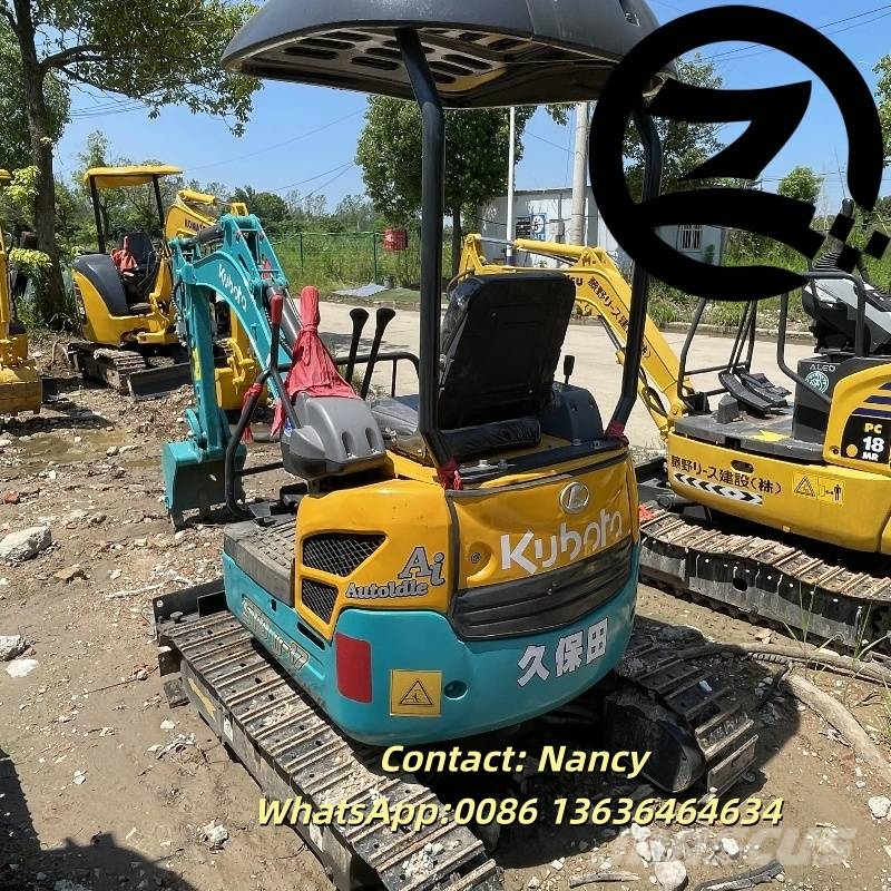 Kubota U 17 Mini bagri <7t