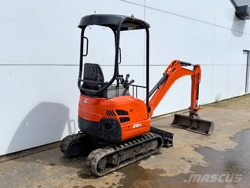 Kubota U17-3 - Hydr. Undercarriage / Hammer Lines Minigraafmachines < 7t