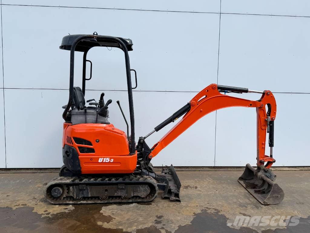 Kubota U17-3 - Hydr. Undercarriage / Hammer Lines Minigraafmachines < 7t