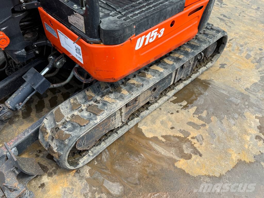 Kubota U17-3 - Hydr. Undercarriage / Hammer Lines Minigraafmachines < 7t