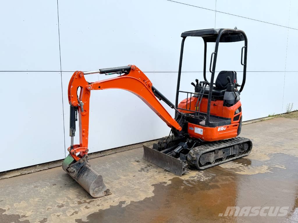 Kubota U17-3 - Hydr. Undercarriage / Hammer Lines Minigraafmachines < 7t
