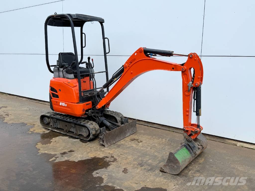 Kubota U17-3 - Hydr. Undercarriage / Hammer Lines Minigraafmachines < 7t