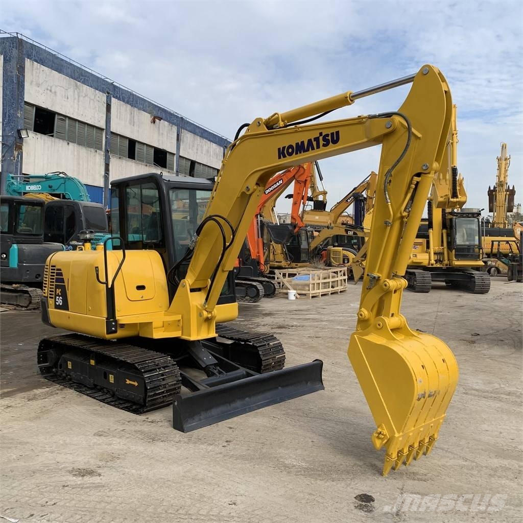 Komatsu PC 56 Bagri goseničarji