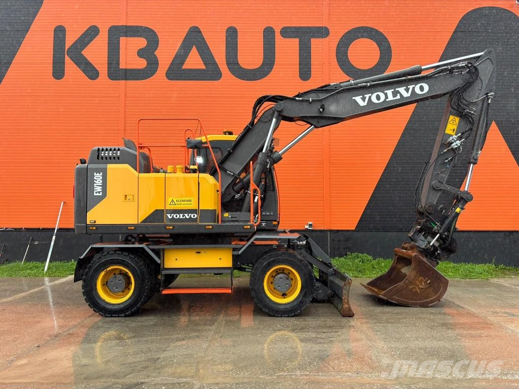 Volvo EW 160 E TILTROTATOR / AC / CENTRAL LUBRICATION Escavatori gommati