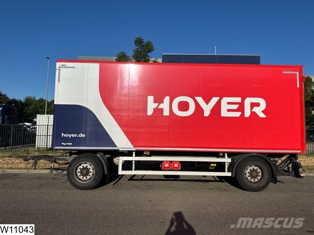 Wilken Gesloten bak Palfinger Gesloten opbouw trailers
