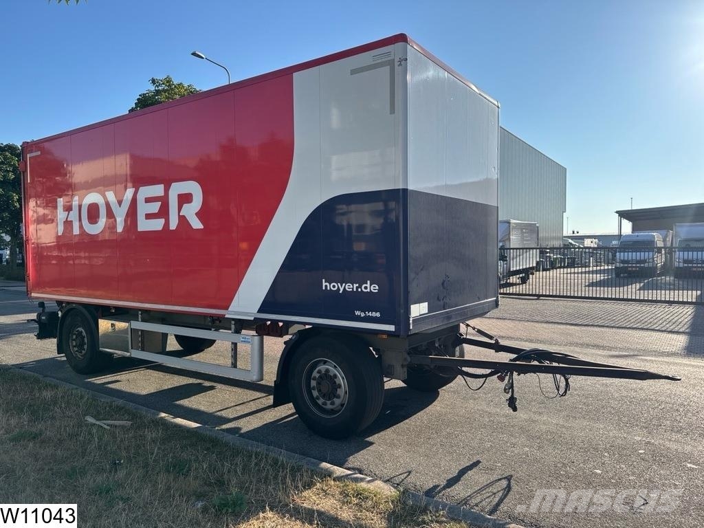 Wilken Gesloten bak Palfinger Gesloten opbouw trailers