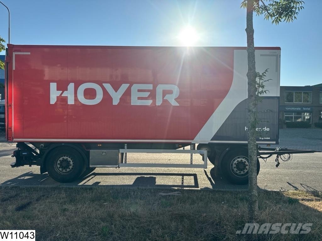 Wilken Gesloten bak Palfinger Gesloten opbouw trailers