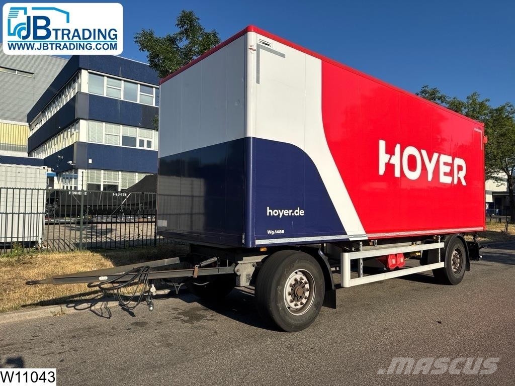 Wilken Gesloten bak Palfinger Gesloten opbouw trailers