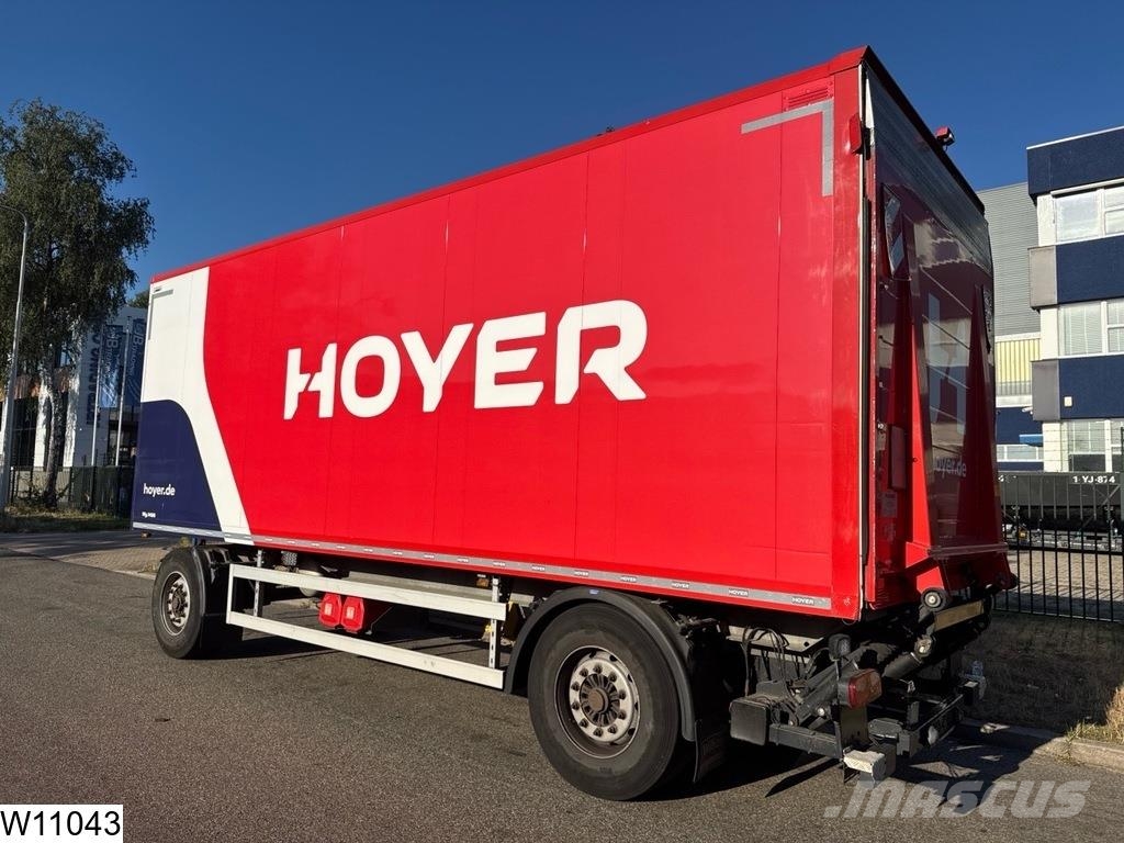 Wilken Gesloten bak Palfinger Gesloten opbouw trailers