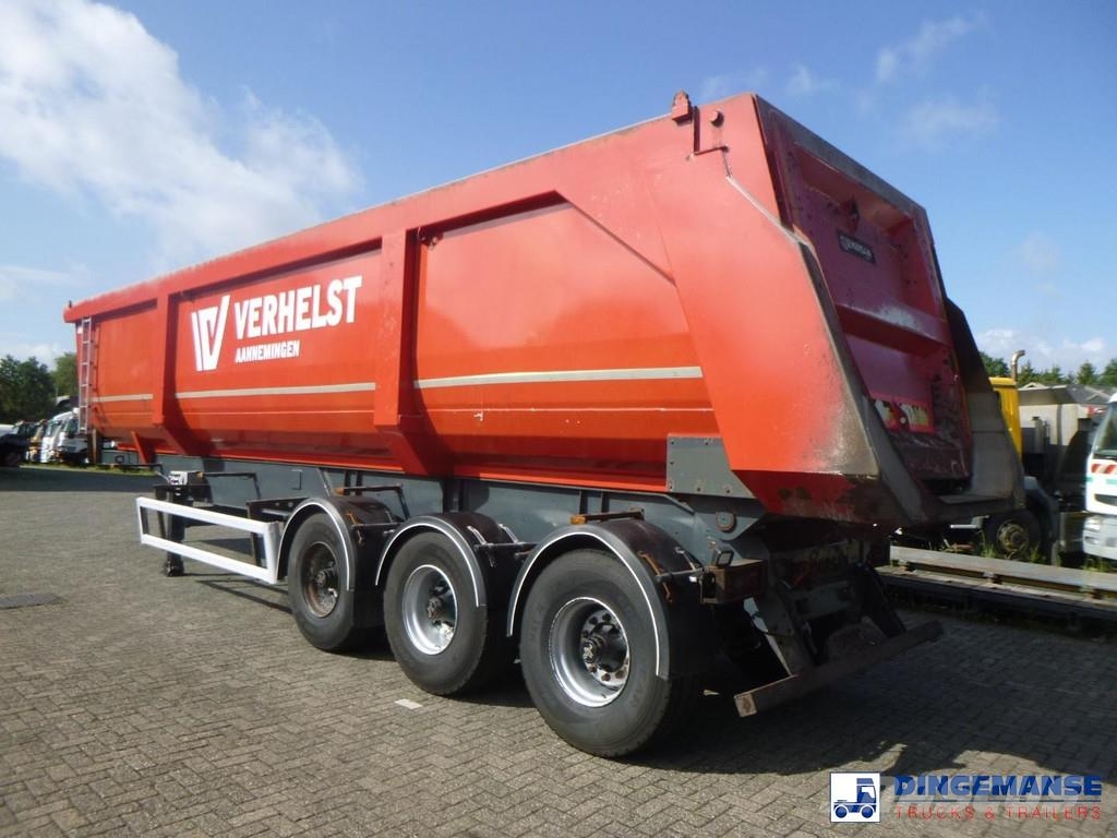 Emirsan Tipper trailer steel 46 m3 Polprikolice prekucniki - kiper