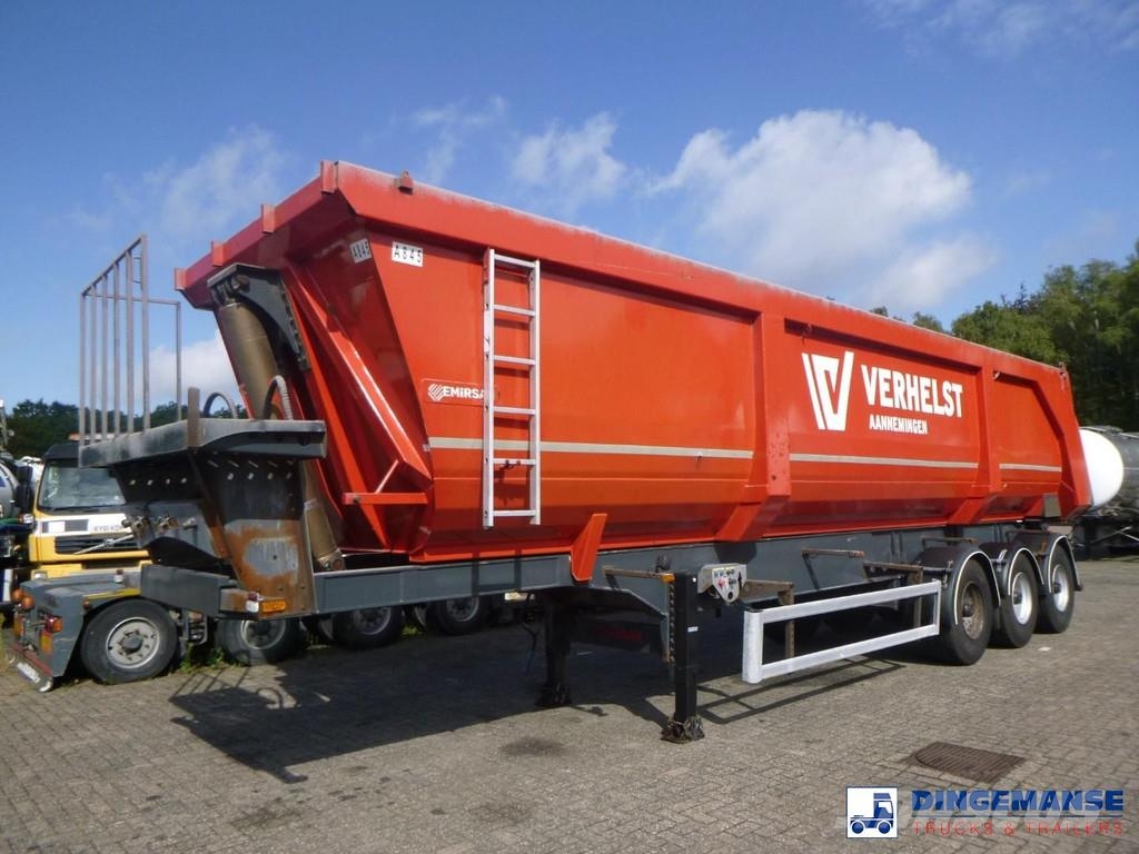 Emirsan Tipper trailer steel 46 m3 Polprikolice prekucniki - kiper
