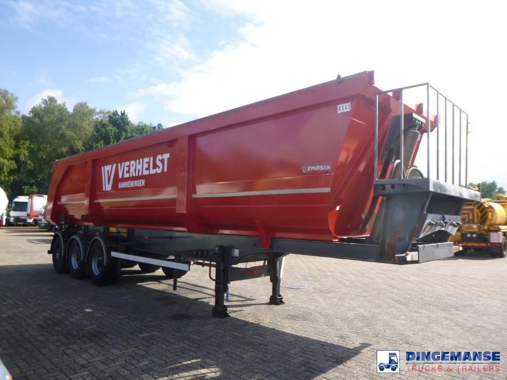 Emirsan Tipper trailer steel 46 m3 Polprikolice prekucniki - kiper