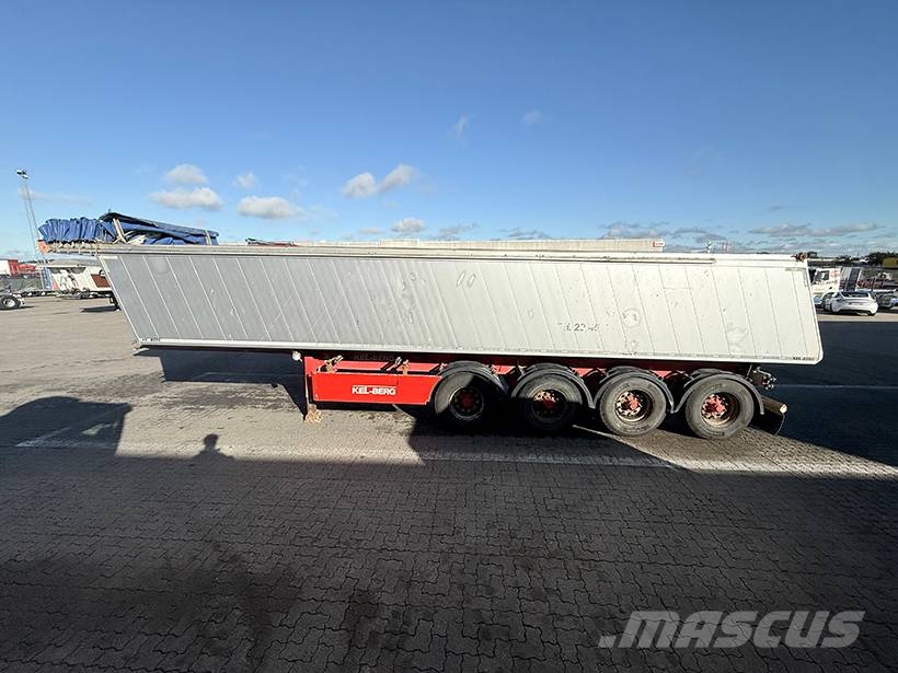 Kel-Berg Tipper / Kippauflieger 37 m3 Savivartės puspriekabės