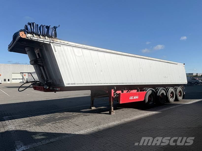 Kel-Berg Tipper / Kippauflieger 37 m3 Savivartės puspriekabės