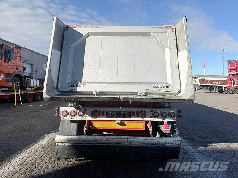 Kel-Berg Tipper / Kippauflieger 37 m3 Savivartės puspriekabės