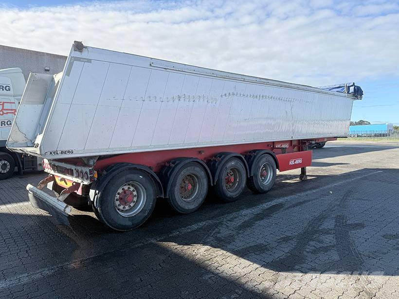 Kel-Berg Tipper / Kippauflieger 37 m3 Savivartės puspriekabės