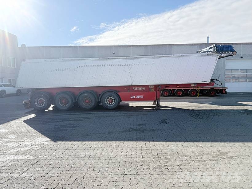 Kel-Berg Tipper / Kippauflieger 37 m3 Savivartės puspriekabės