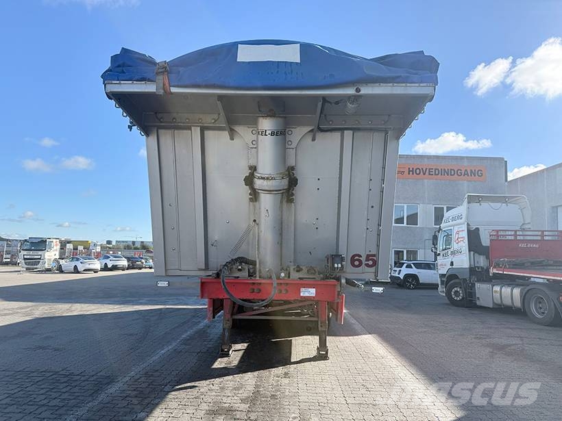 Kel-Berg Tipper / Kippauflieger 37 m3 Savivartės puspriekabės