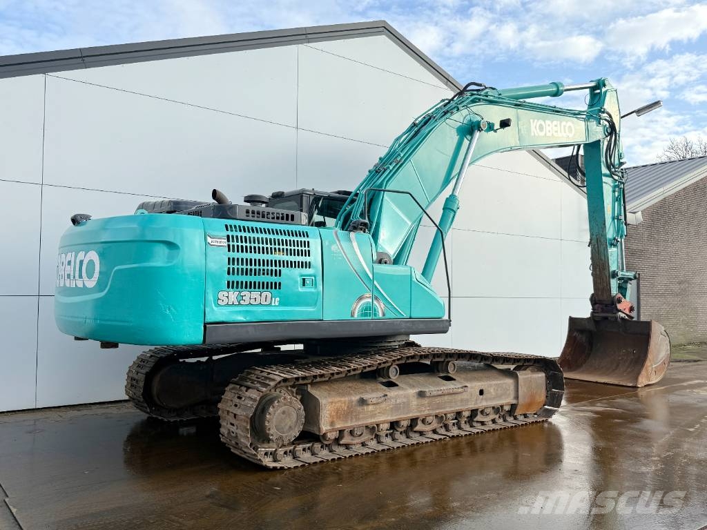Kobelco SK350LC-10E - Hammer Lines / Quick Coupler Rupsgraafmachines