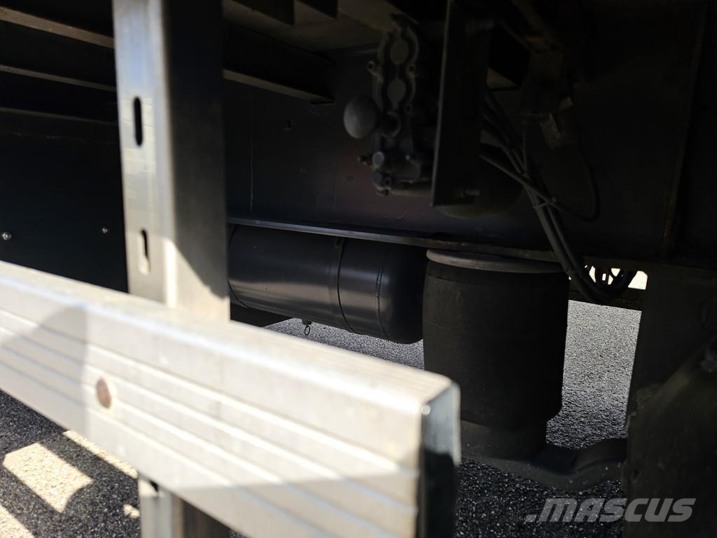 Pacton T2-001 STEERING AXLE/LOADING LIFT/ BPW DRUM. Citas piekabes