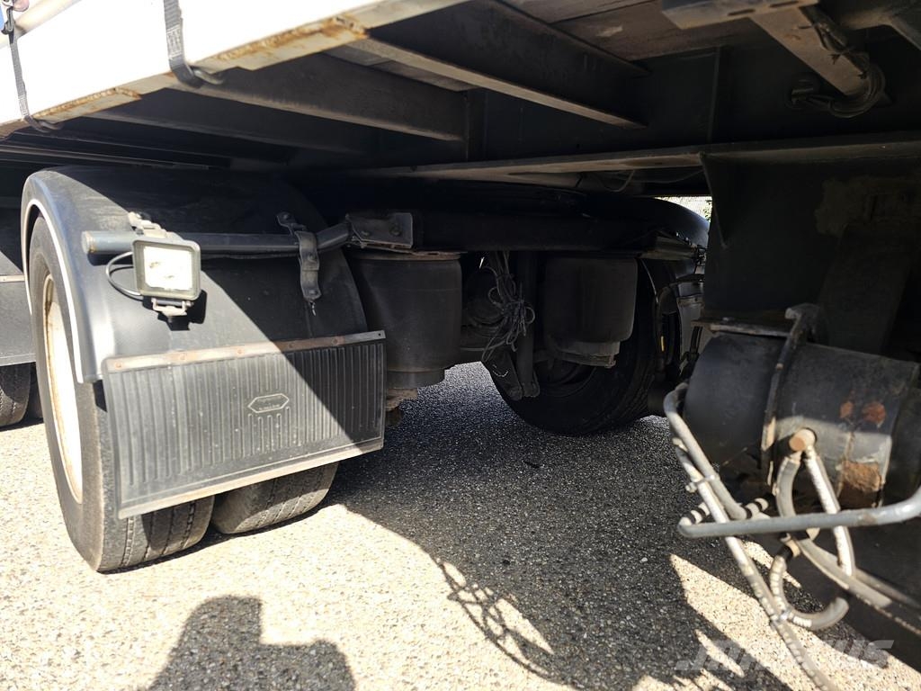 Pacton T2-001 STEERING AXLE/LOADING LIFT/ BPW DRUM. Citas piekabes