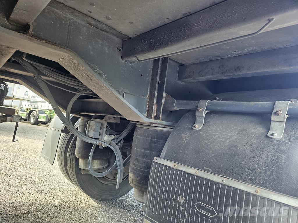 Pacton T2-001 STEERING AXLE/LOADING LIFT/ BPW DRUM. Citas piekabes