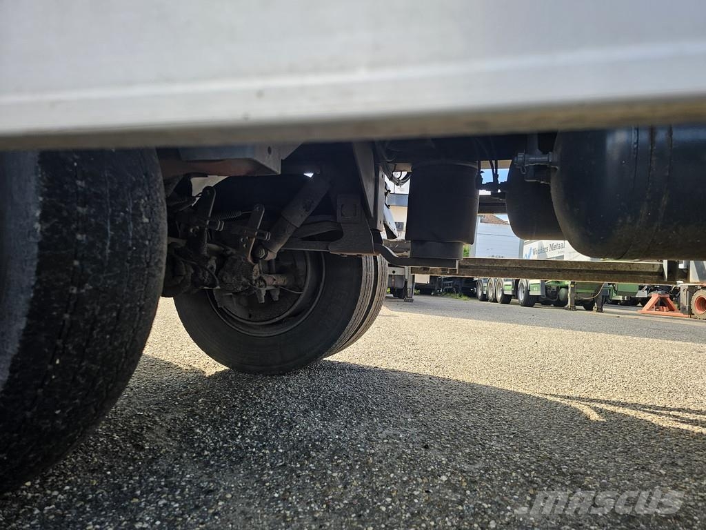 Pacton T2-001 STEERING AXLE/LOADING LIFT/ BPW DRUM. Citas piekabes