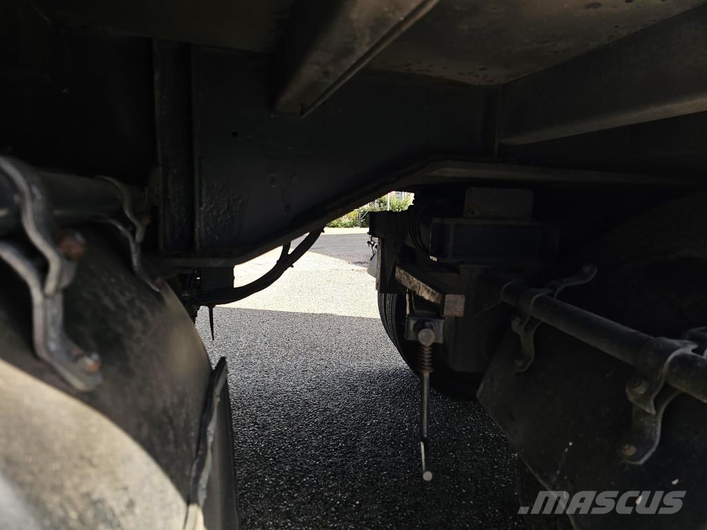 Pacton T2-001 STEERING AXLE/LOADING LIFT/ BPW DRUM. Citas piekabes