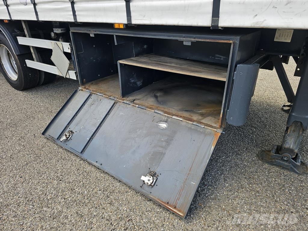 Pacton T2-001 STEERING AXLE/LOADING LIFT/ BPW DRUM. Citas piekabes