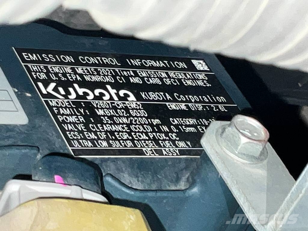 Kubota U 56-5 Мини екскаватори < 7 т