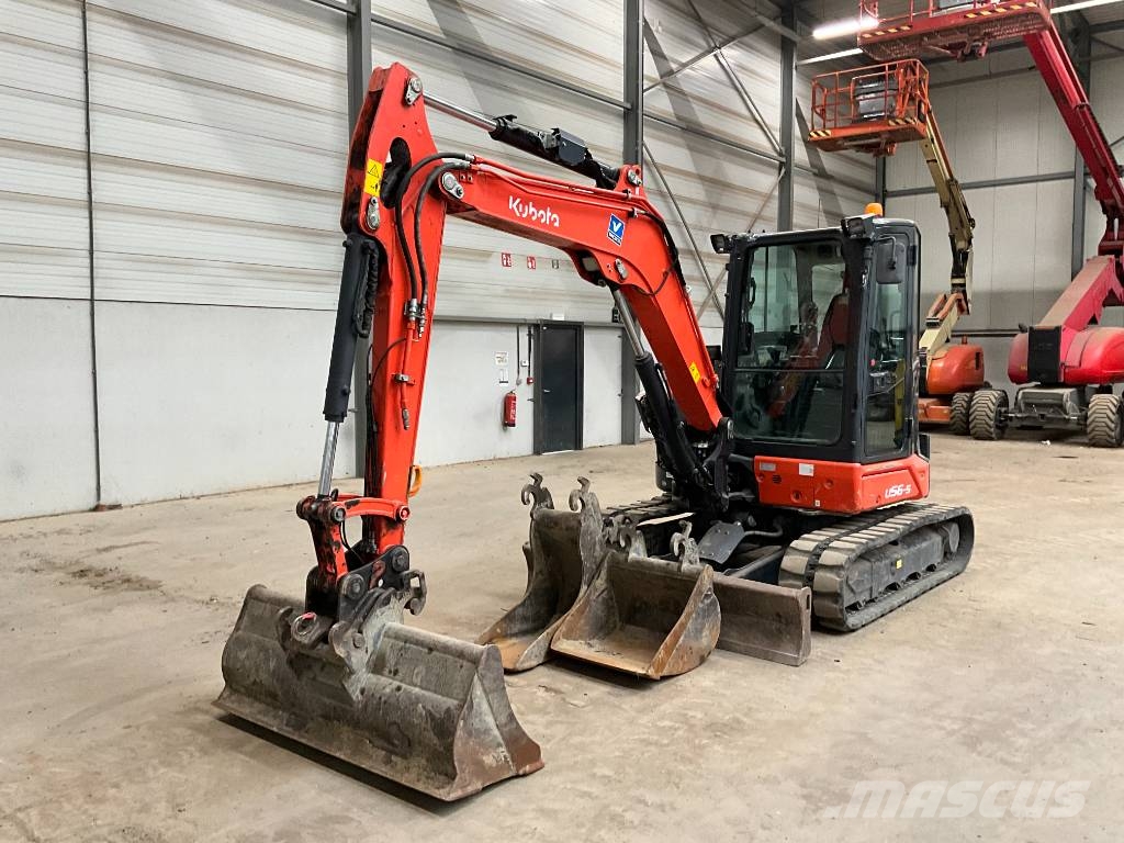Kubota U 56-5 Мини екскаватори < 7 т