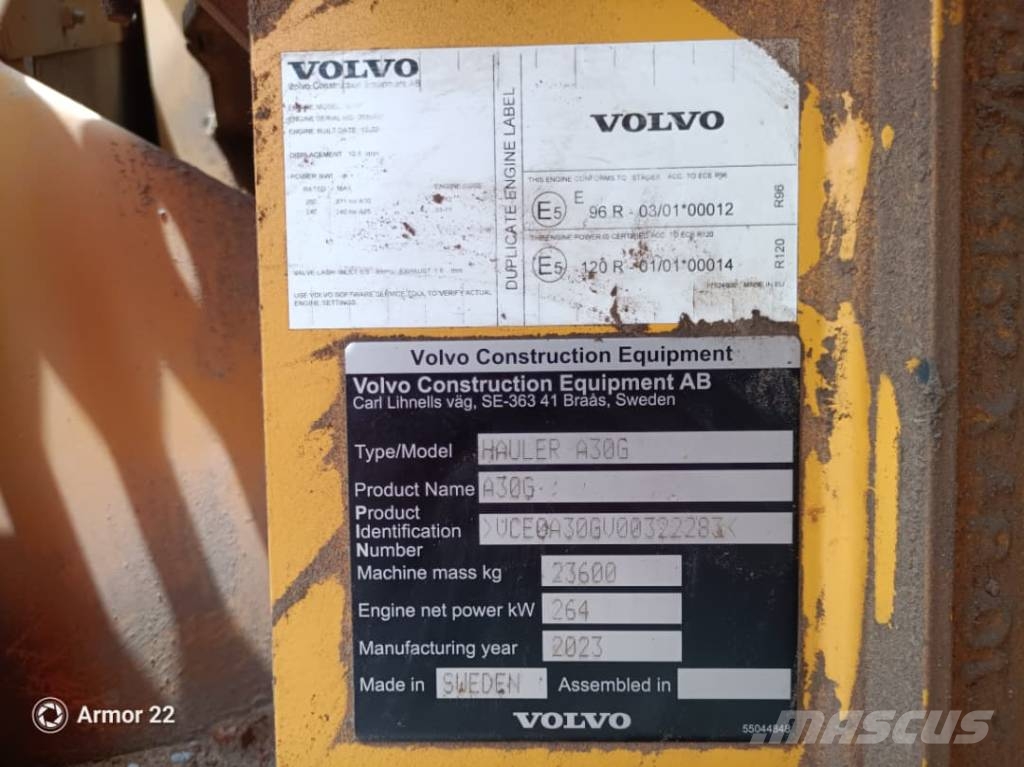 Volvo A30G Camiones articulados