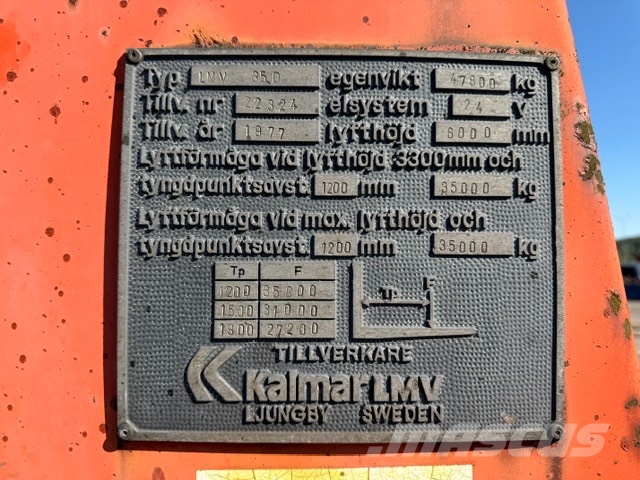 Kalmar LMV35D Diesel heftrucks