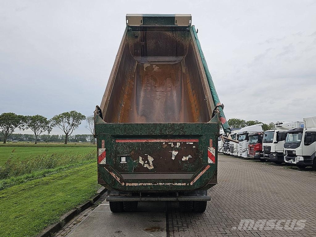 MAN 35.400 TGS Schmitz Mulde 8x6 Lastbiler med tip
