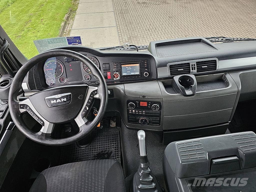 MAN 35.400 TGS Schmitz Mulde 8x6 Lastbiler med tip