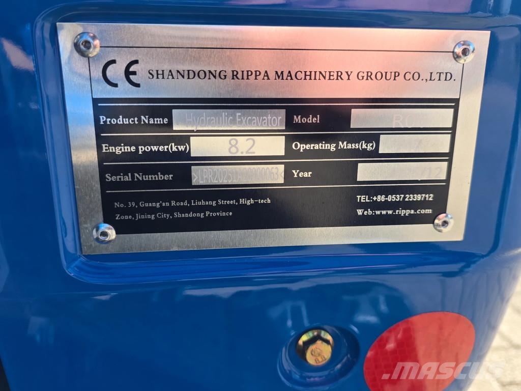 Kubota K 008 rippa 2 cil kubota minigraver graafmachine Mini excavators < 7t (Mini diggers)
