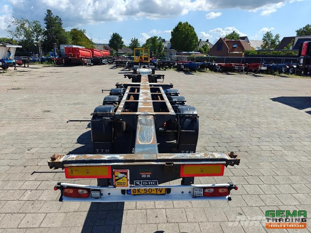 D-tec FT-43-03V Multi - All Connections - GenSet - LiftA نصف مقطورات حاويات