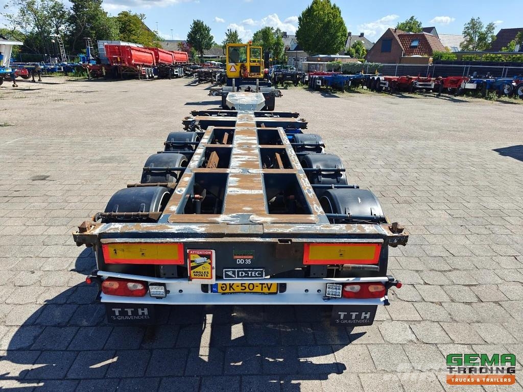 D-tec FT-43-03V Multi - All Connections - GenSet - LiftA نصف مقطورات حاويات