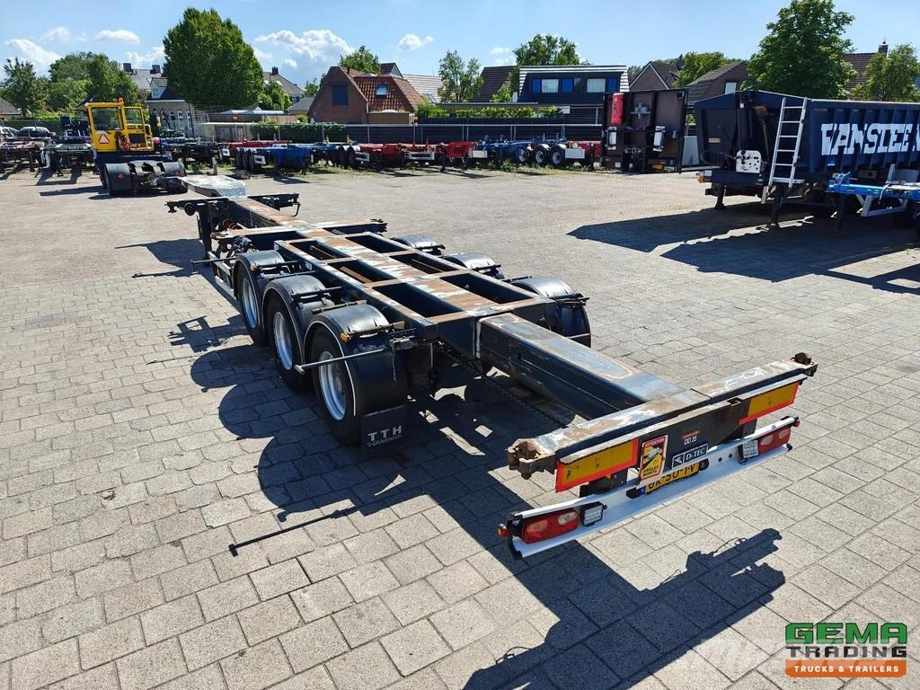 D-tec FT-43-03V Multi - All Connections - GenSet - LiftA نصف مقطورات حاويات