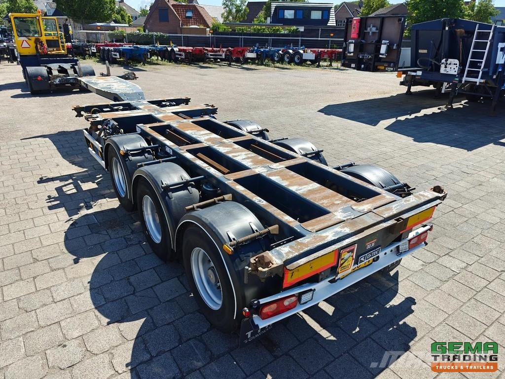 D-tec FT-43-03V Multi - All Connections - GenSet - LiftA نصف مقطورات حاويات