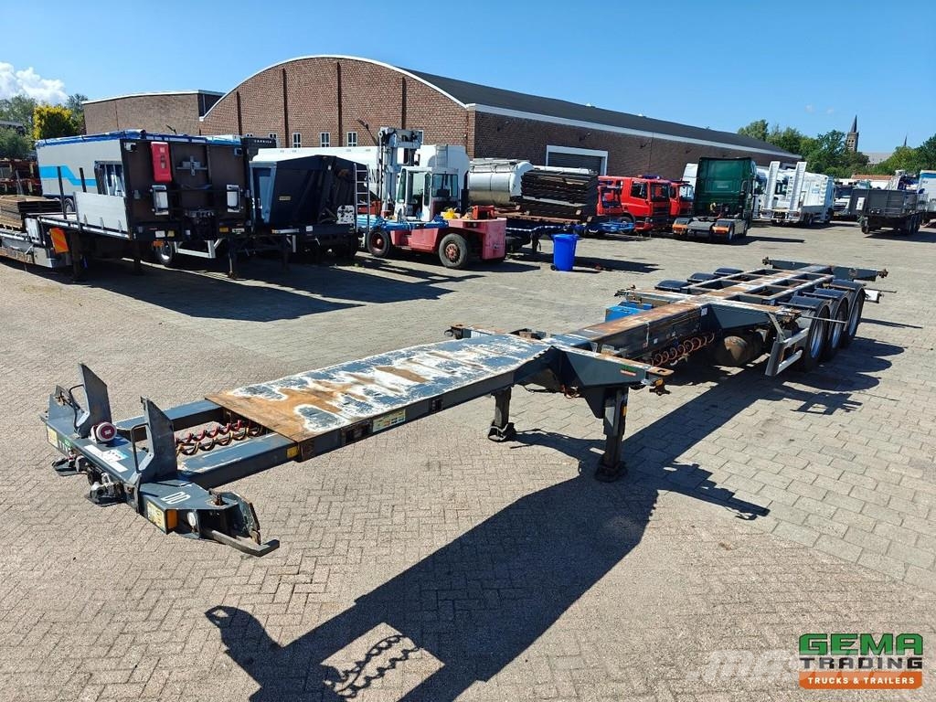 D-tec FT-43-03V Multi - All Connections - GenSet - LiftA نصف مقطورات حاويات