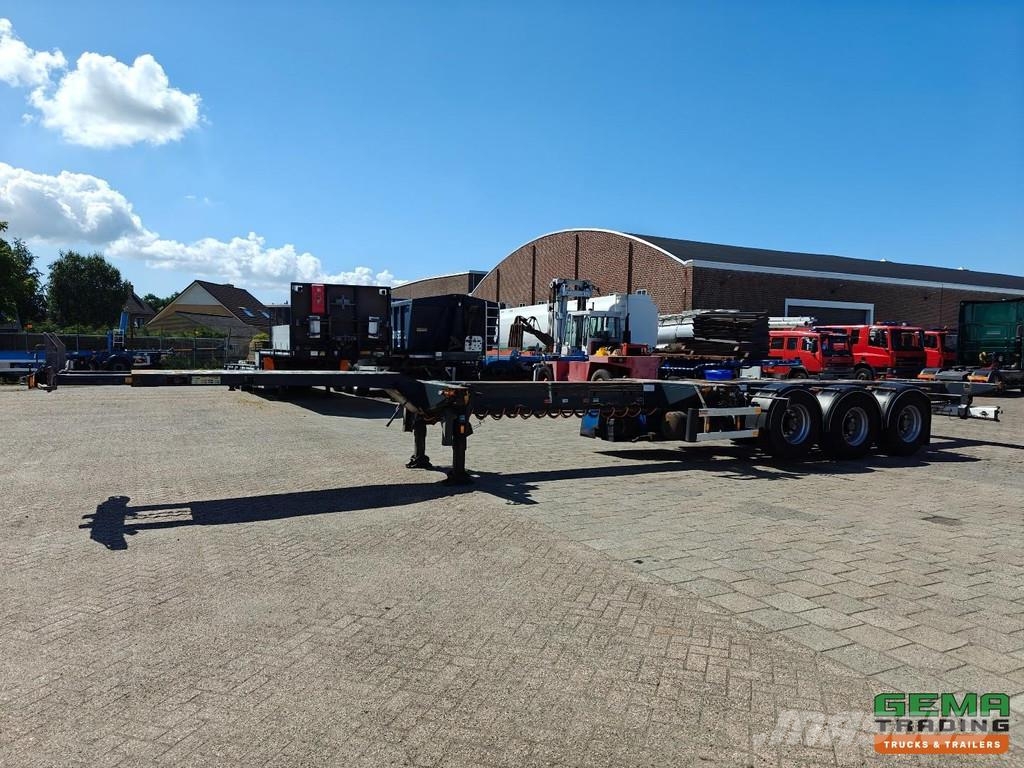D-tec FT-43-03V Multi - All Connections - GenSet - LiftA نصف مقطورات حاويات