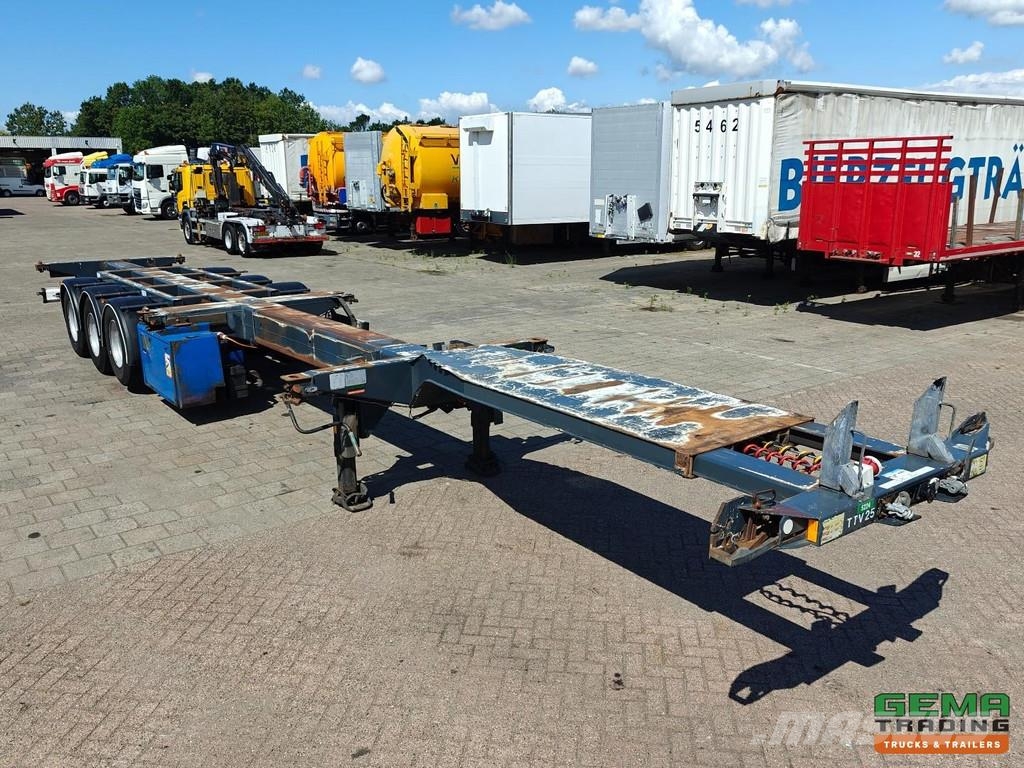 D-tec FT-43-03V Multi - All Connections - GenSet - LiftA نصف مقطورات حاويات