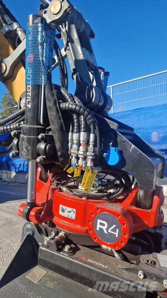 Rototilt R4, Demokörd passar bla Huddig! inkl Gripkassett Kauhanpyörittäjät