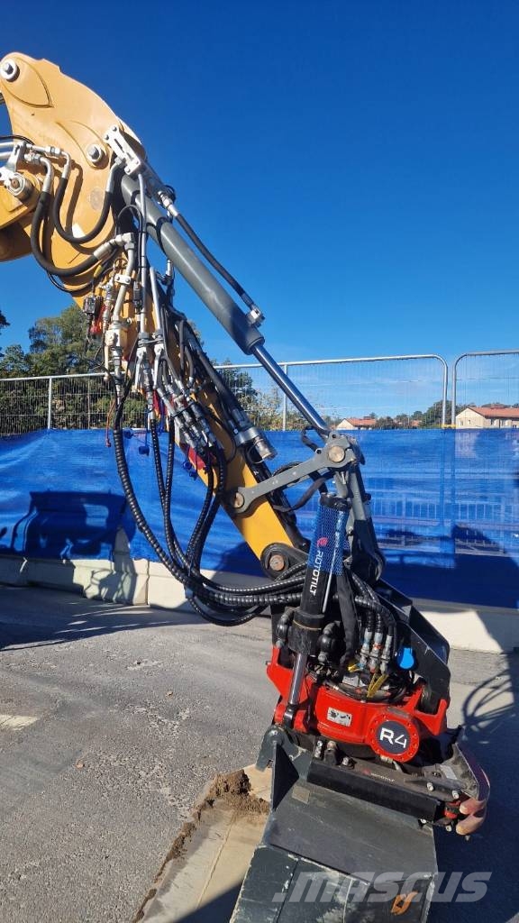 Rototilt R4, Demokörd passar bla Huddig! inkl Gripkassett Kauhanpyörittäjät