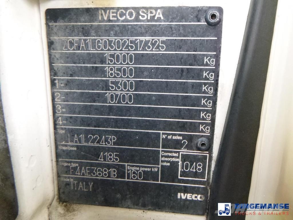 Iveco Eurocargo 150E22 4x2 Euro 4 Manlift Comilev EN180T Auto korpe