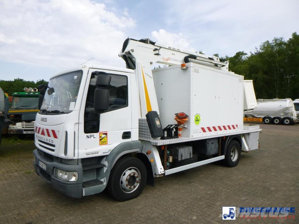 Iveco Eurocargo 150E22 4x2 Euro 4 Manlift Comilev EN180T Auto korpe